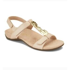 Vionic Farra Lizard Women's Sandals Pale Pink Size 8